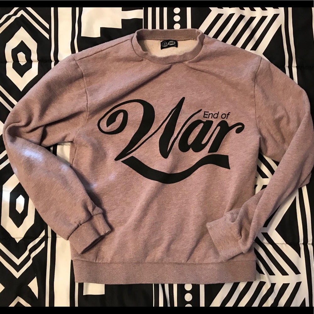Mauve / lavender graphic sweatshirt